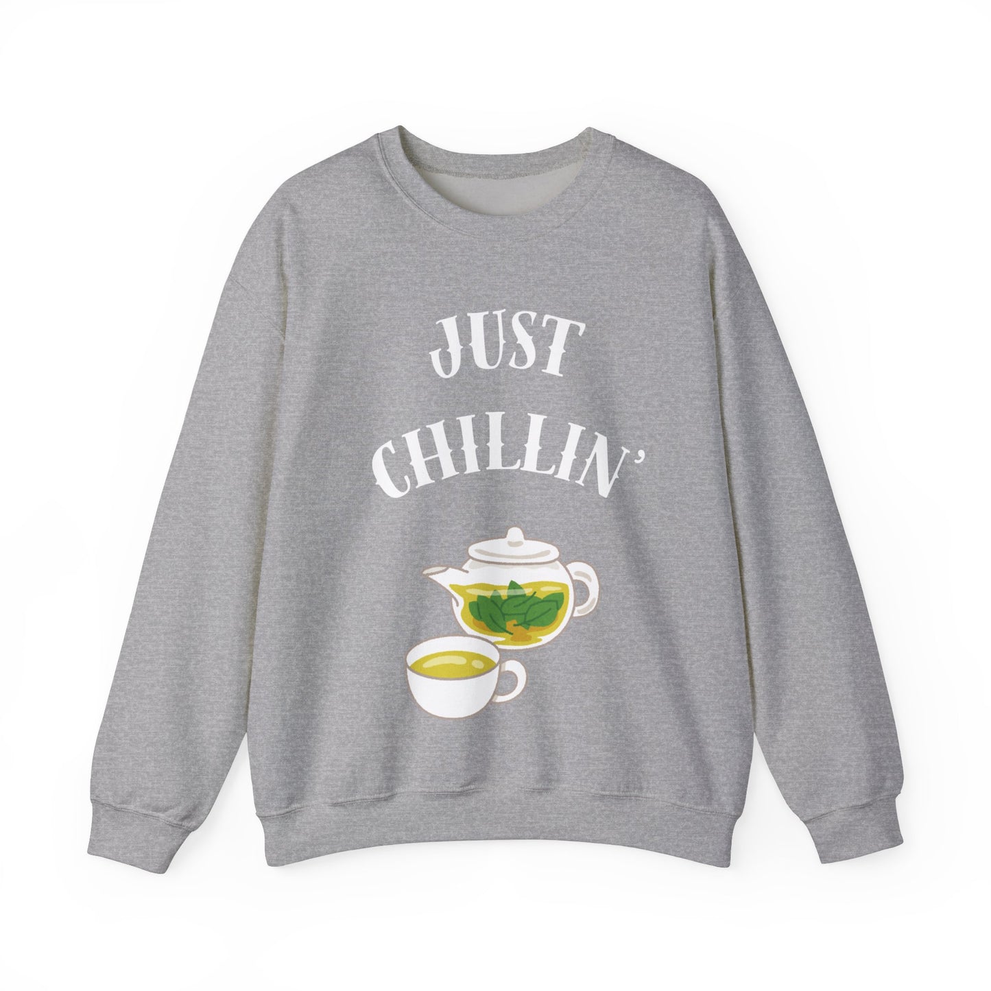 Just chillin’ with tea Crewneck Sweatshirt
