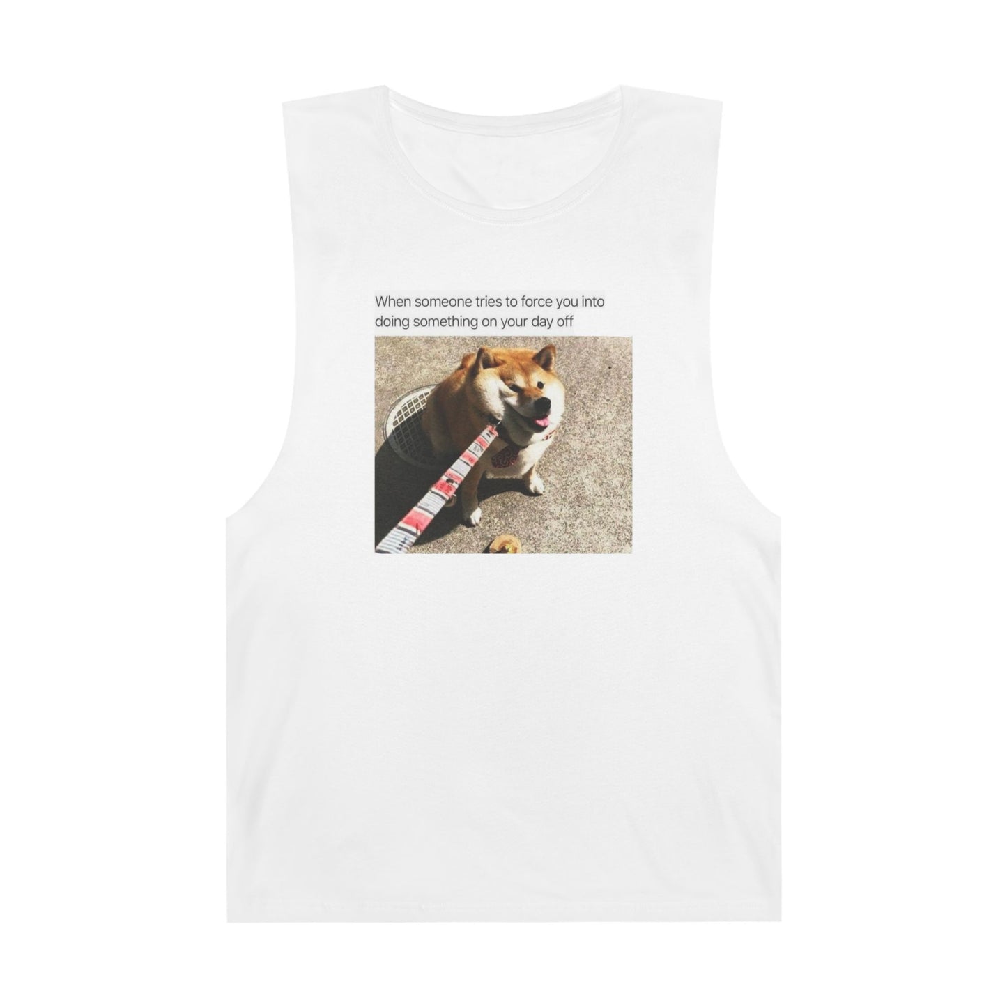 "I Don't Want To Go" Tank Top