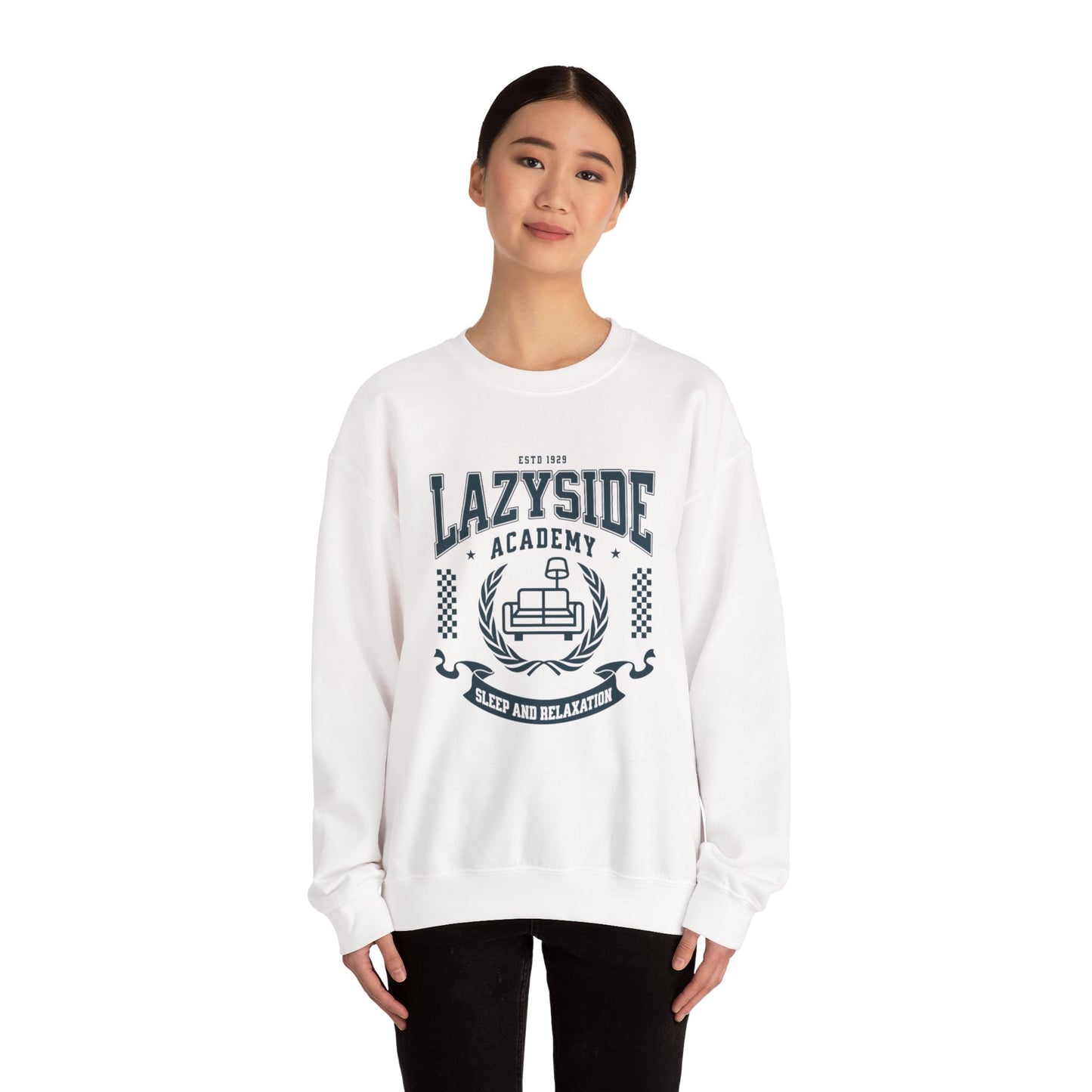 Lazy Side Academy Crewneck Sweatshirt