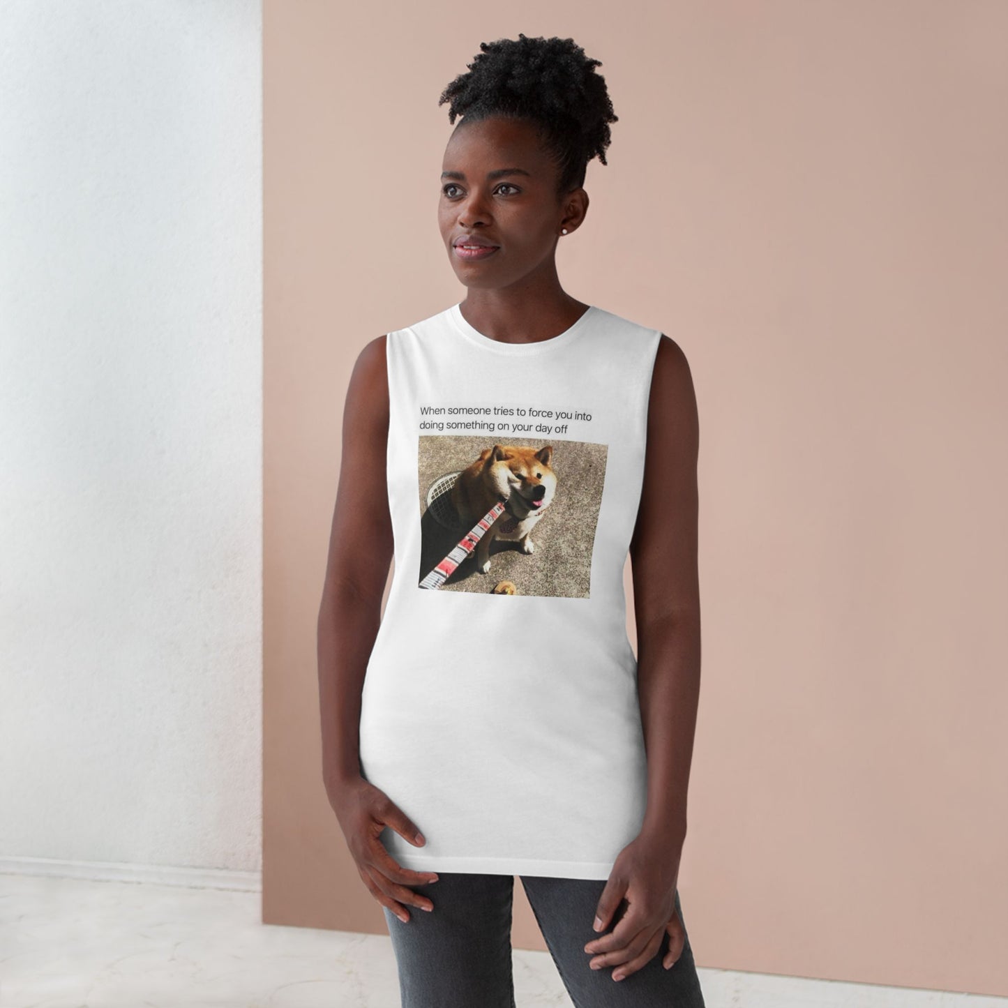 "I Don't Want To Go" Tank Top