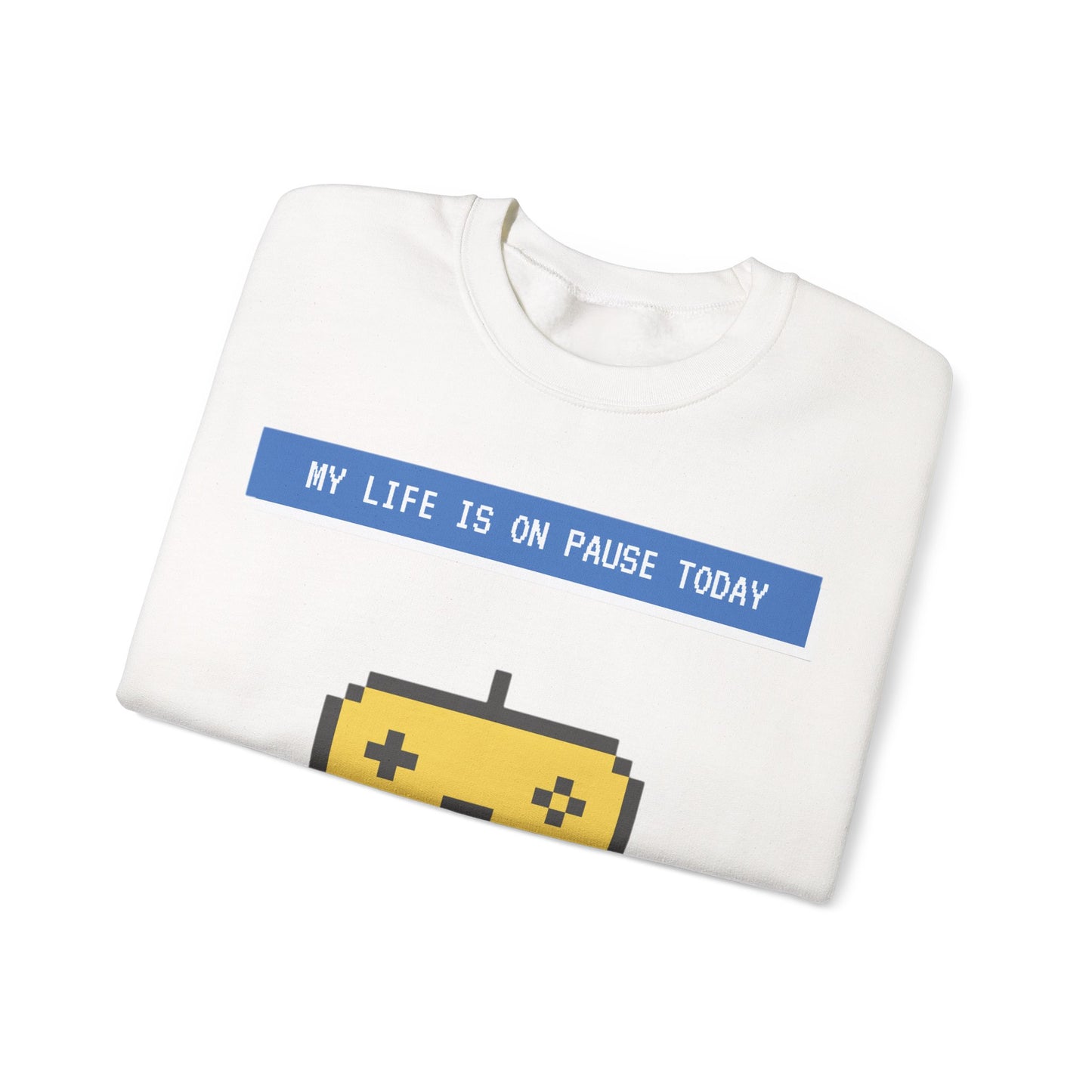 “My game is pause” Crewneck Sweatshirt