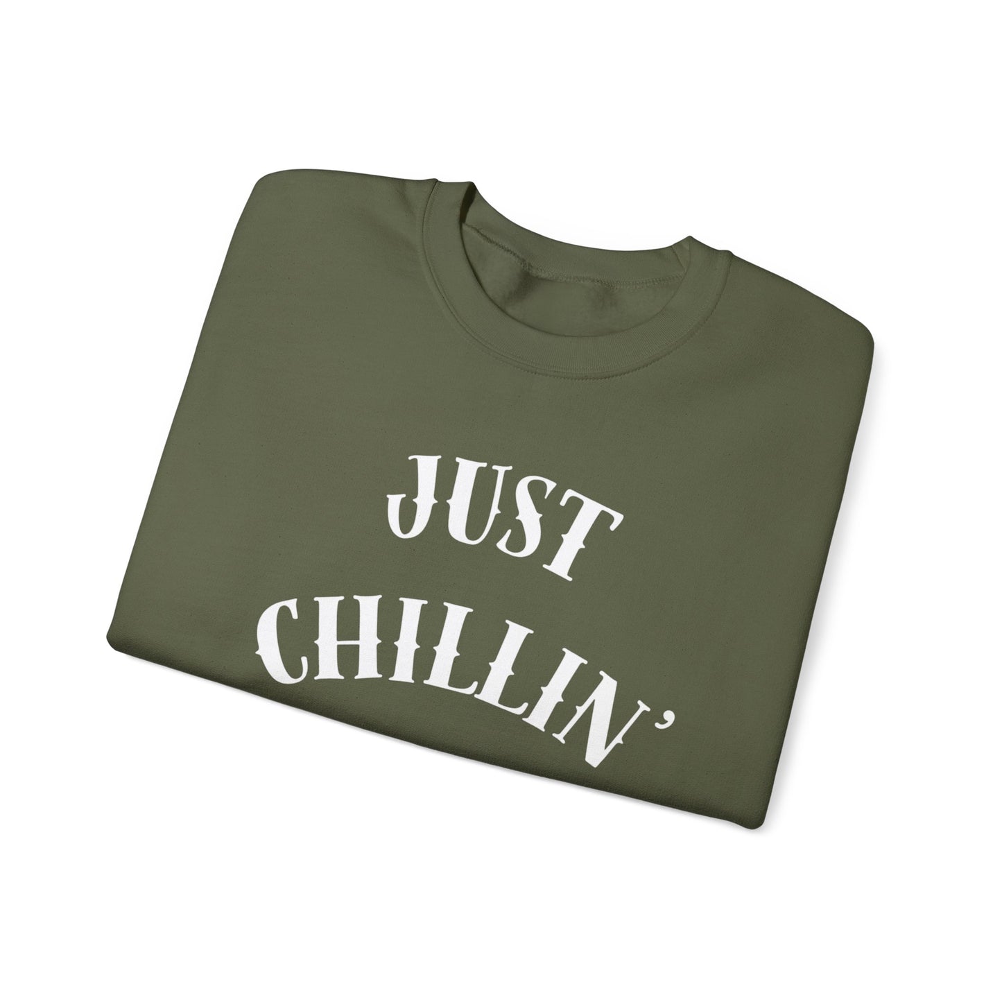 Just chillin’ with tea Crewneck Sweatshirt