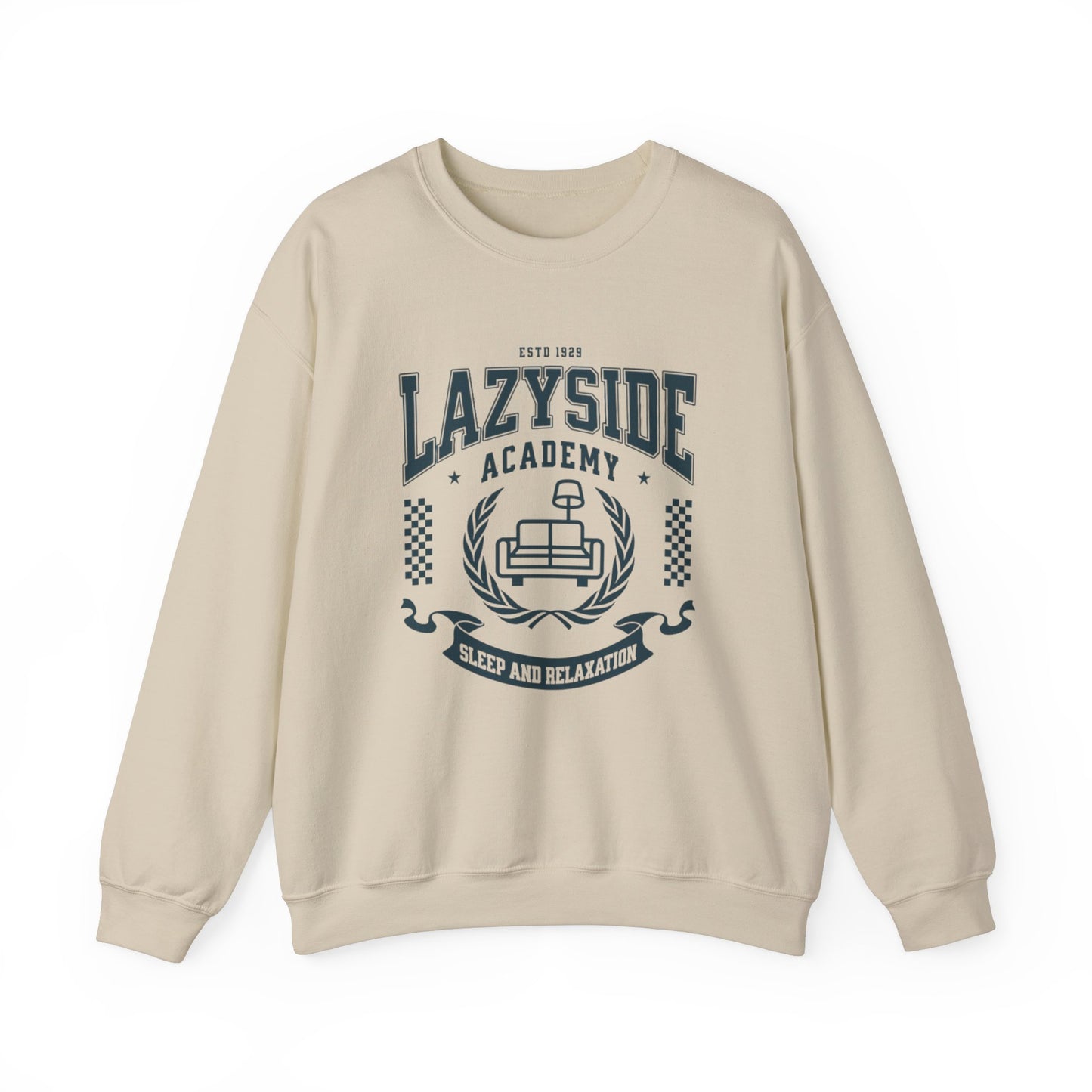 Lazy Side Academy Crewneck Sweatshirt